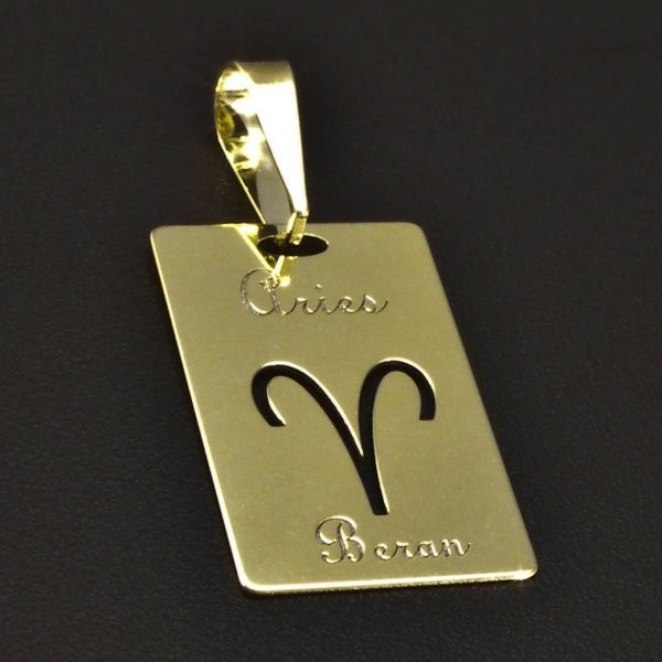 Zlatý přívěsek znamení beran goldpoint.cz